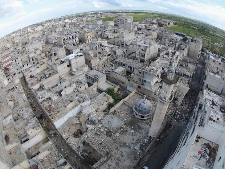 2 buçuk milyonluk Halep artık yok