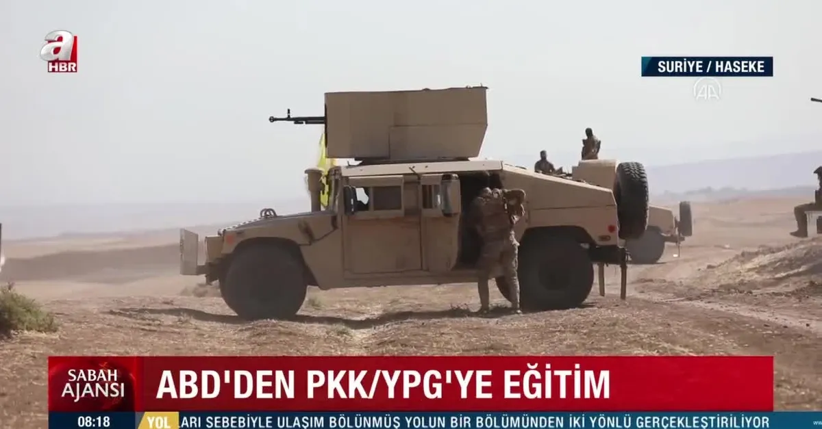 ABD'den PKK/YPG'ye eğitim