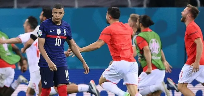 Fransa’yı penaltılarla eleyen İsviçre çeyrek finale yükseldi