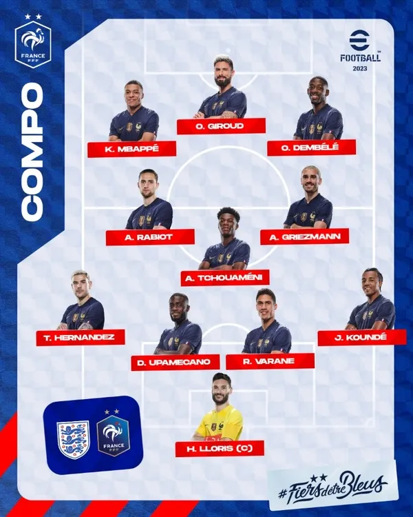 Fransa İngiltere’yi 2-1 yenerek Dünya Kupası’nda yarı finale yükseldi