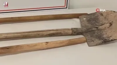 Kaçak kazı yaparken suçüstü yakalandılar