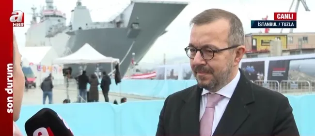 En büyük savaş gemisi envanterde! TCG Anadolu bugün Deniz Kuvvetleri Komutanlığı’na teslim edildi