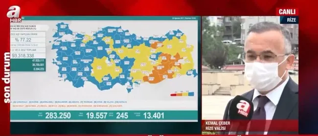 En yüksek vaka sayısı Rize’de! Rize’de aşılama oranı neden düşük?