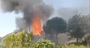 Denizli’de bir evde çıkan yangın korkuttu!