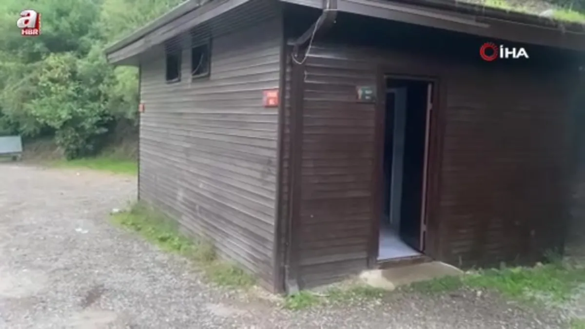 Kocaeli’de mesire alanındaki şadırvanı tahrip ettiler