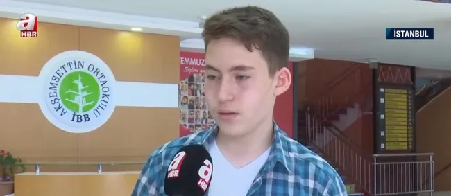 LGS şampiyonlarından ikisi İstanbul'dan çıktı! O isimler A Haber'e konuştu - 1