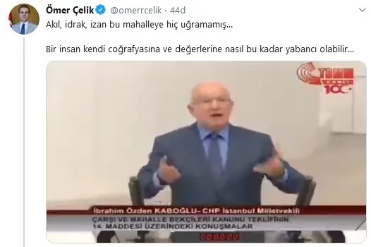 AK Partili Ömer Çelik'ten CHP'li İbrahim Kaboğlu'na çok sert Sultanahmet tepkisi - 1