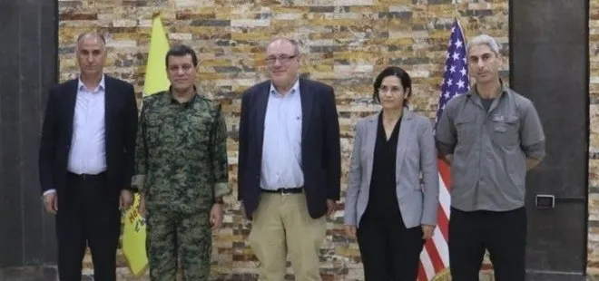 Son dakika: ABD’den terör örgütü YPG’ye skandal ziyaret