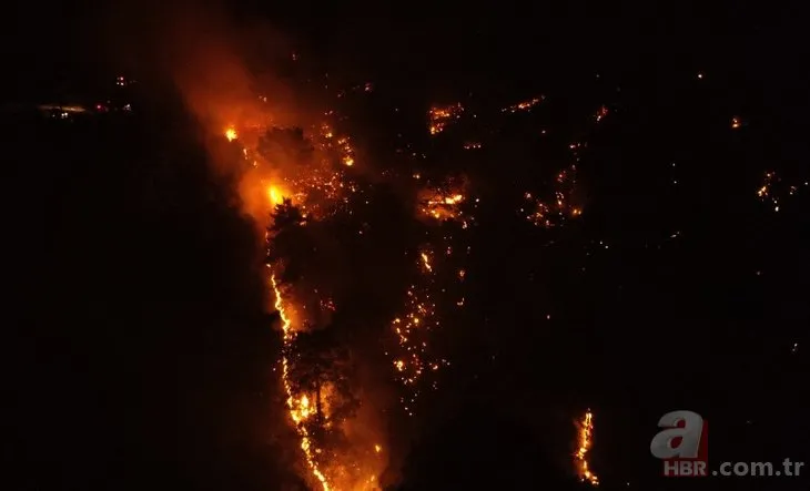 Antalya, İzmir, Çanakkale’de orman yangını! Yerleşim yerleri boşaltıldı | Yürek yakan kareler...