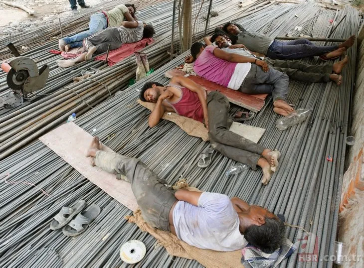 Hindistan’da sıcaklık 45 derece oldu! 78 kişi hayatını kaybetti...