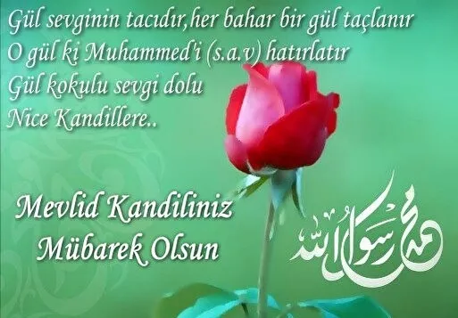 Dualı yazılı şiirli mübarek Kandil mesajları! 2021 en farklı değişik Mevlid Kandili mesajları sözleri! - 2