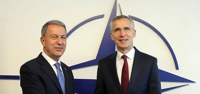 Bakan Hulusi Akar, Jens Stoltenberg görüşmesi