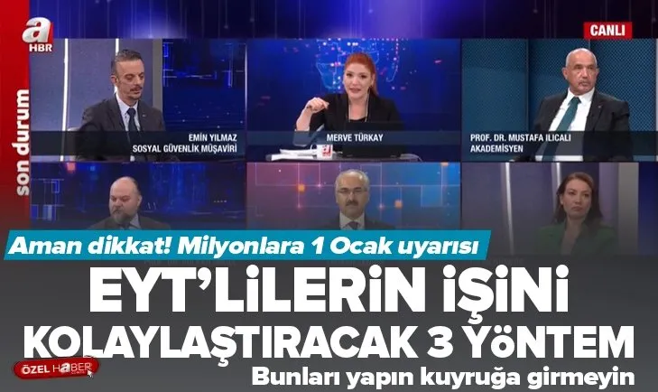 EYT’lilerin işinizi kolaylaştıracak üç yöntem!