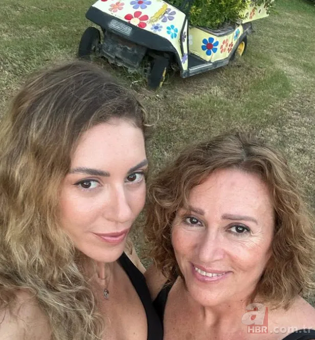 Sinem Kobal'ın annesi güzelliğiyle hayran bıraktı! Kenan İmirzalıoğlu’nun kayınvalidesi Nuray Kobal... 23