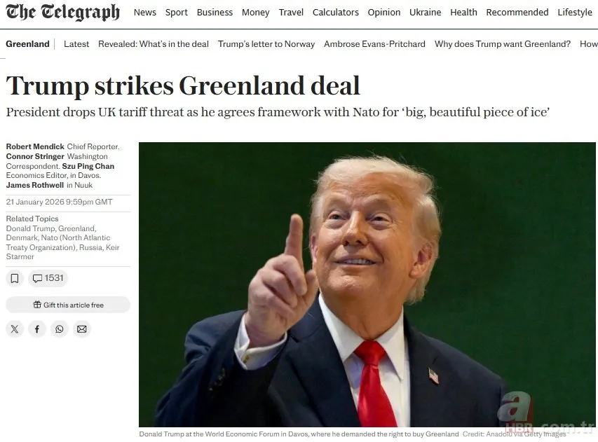 ABD Başkanı Trump’tan Grönland için geri adım! Tarife tehdidi rafa kalktı, “anlaşma çerçevesi” açıklandı 12