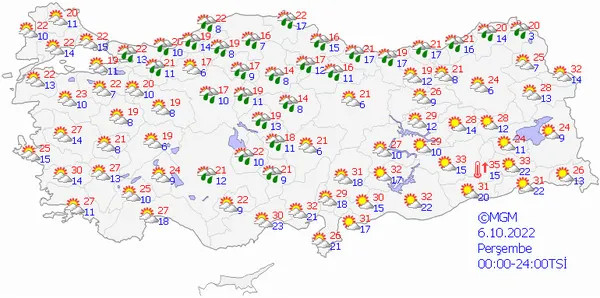 1664791696694.jpg İstanbul ve Ankara için sağanak yağmur uyarısı! İşte 5 günlük hava durumu | Hangi illerde sel tehlikesi var? - 11
