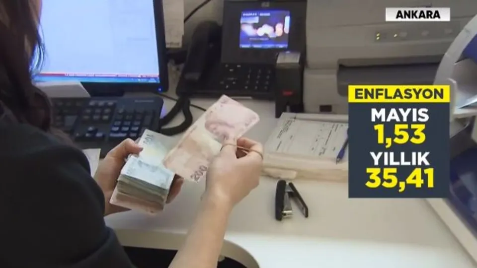 Mayıs ayı enflasyonu yüzde 1,53!