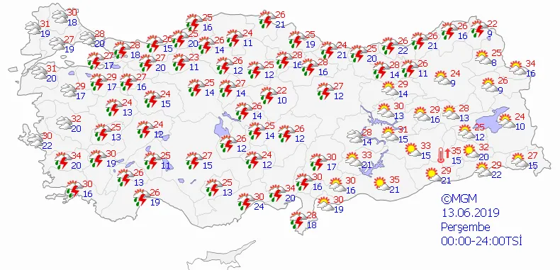 Meteoroloji’den son dakika uyarısı! 9 Haziran pazar günü hava durumu nasıl olacak? İşte il il detaylar... - 6