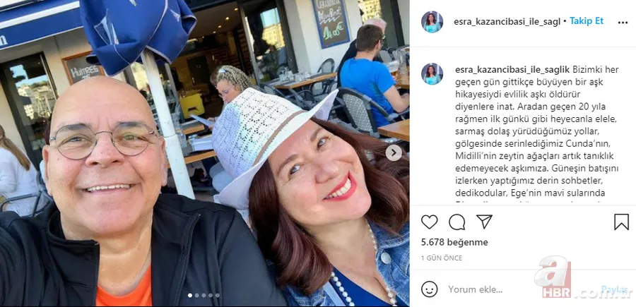 Esra Kazancıbaşı Öztekin'in eşi Rasim Öztekin'e vedası yürek yaktı 4