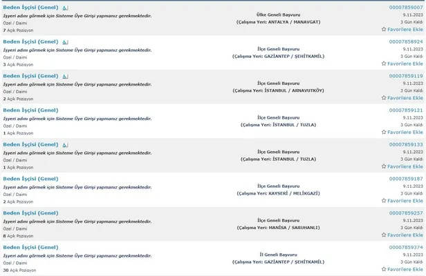 KPSS puan şartı aranmıyor! Türkiye geneli ilkokul mezunu 31 bin personel alımı başları! Başvuru şartları ve ekranı…