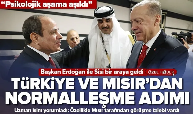 Başkan Erdoğan, Sisi ile görüştü
