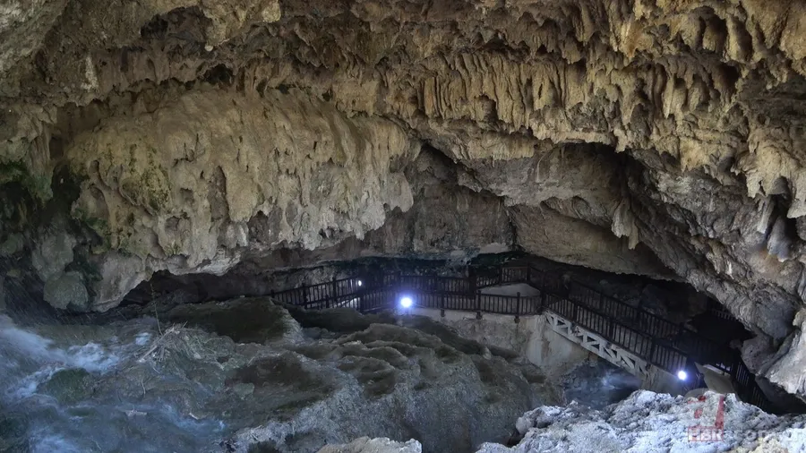 Denizli’de yer altında saklı şifalı cenneti! Turistler hayran kaldı 8