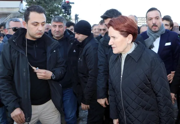 Meral Akşener’e tepki gösteren depremzedelere İYİ Partililerden küfür: Burası siyaset yeri değil