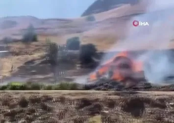 Yüksekova’da 20 bin bağ ot kül oldu