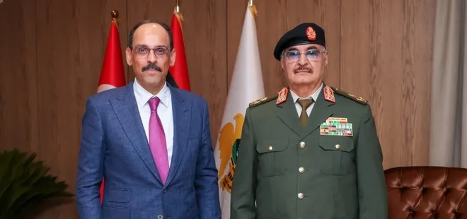 Doğu Akdeniz’de diplomasi temasları! Dolmabahçe sonrası Bingazi hamlesi: MİT Başkanı Kalın ve Hafter görüştü