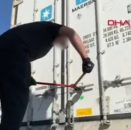 Muz konteynerinden çıkanlar şoke etti!