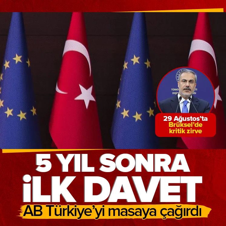 ABden Türkiyeye 5 yıl sonra ilk davet