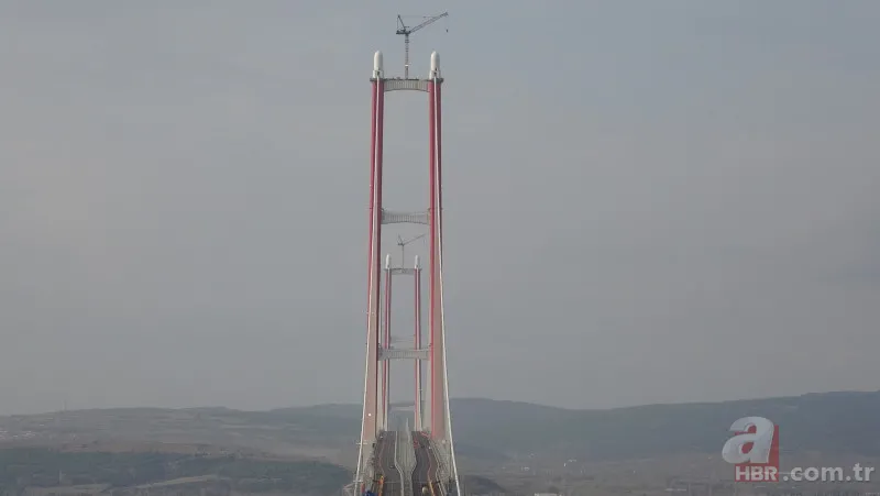 1915 Çanakkale Köprüsü 'Dünyanın En Yüksek Kuleli Asma Köprüsü' oldu 3
