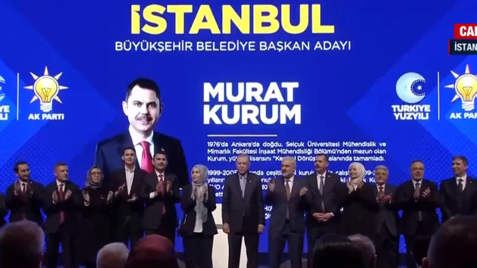 AK Parti İstanbul adayı Murat Kurum oldu