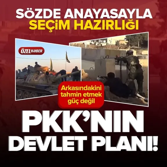 PKK’nın devletleşme planı! Terör örgütü Suriye’de seçim yapmaya hazırlanıyor