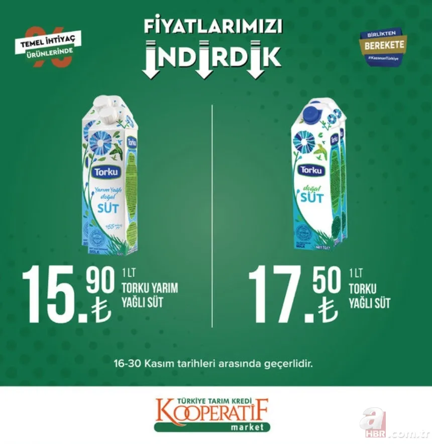 Böyle indirim görülmedi! TARIM KREDİ MARKET AKTÜEL ÜRÜNLER | ÇAY, TOZ ŞEKER, YAĞ fiyatlarında büyük kampanya başladı! 12