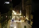 Kısıtlamadan dakikalar sonra İstiklal Caddesi