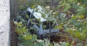 Balıkesir’de otomobil dereye uçtu