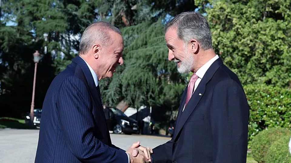 Başkan Erdoğan’dan İspanya çıkarması! Kral 6. Felipe ile görüştü!