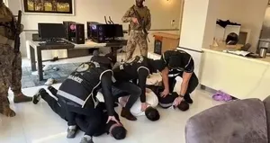 Yolyemezler hem yaraladı hem görüntüledi!