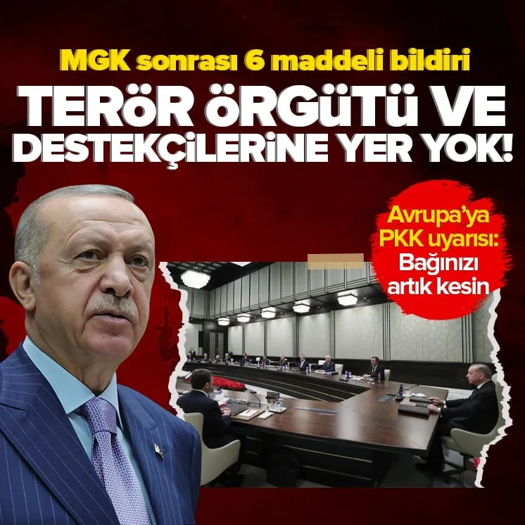 MGK’da terör mücadele vurgusu