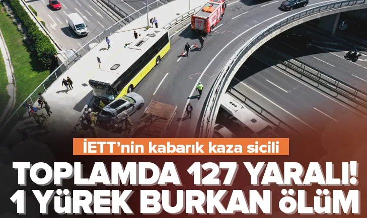 İETT’nin kabarık kaza sicili