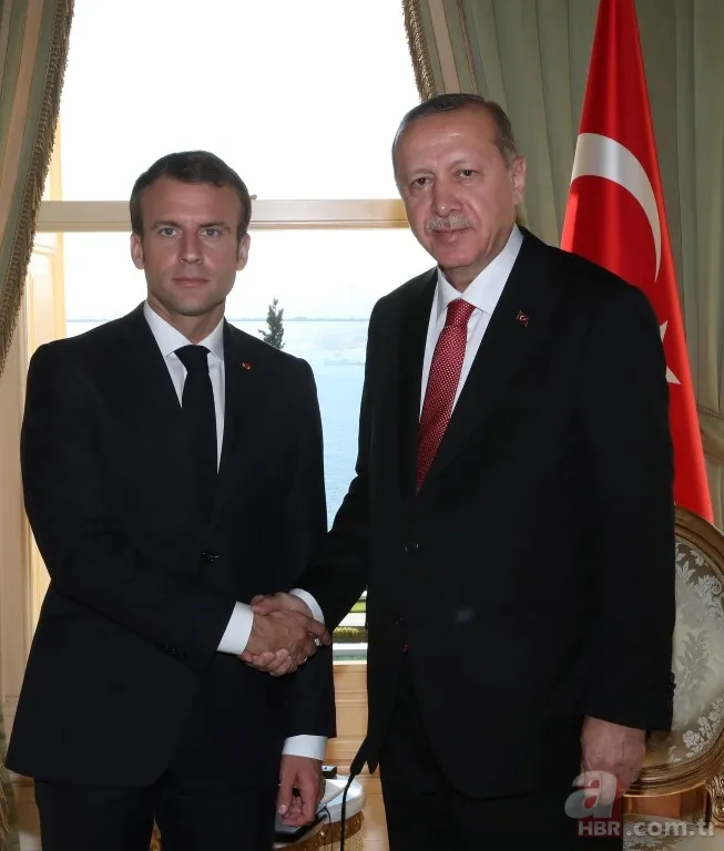 Fransa Cumhurbaşkanı Macron İstanbul'a geldi 16