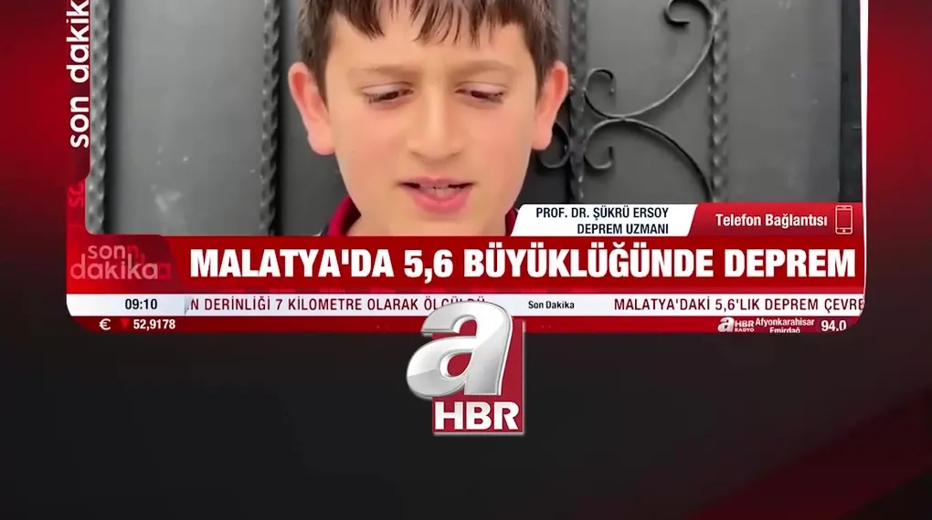 MALATYA’DA KORKUTAN DEPREM