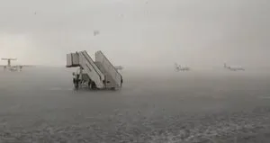 Dolu yağışı şaşkına çevirdi