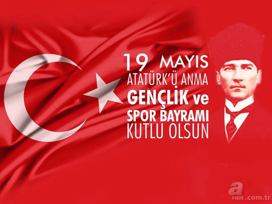 19 MAYIS RESİMLİ KUTLAMA MESAJLARI: Türk bayraklı, Atatürk resimli 19 Mayıs kutlama mesajları! Instagram story, Facebook, Twitter 19 Mayıs paylaşımları... 13