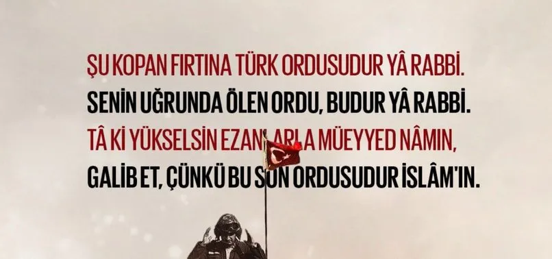 Emniyet Genel Müdürlüğü'nden Barış Pınarı Harekatı'na destek mesajı