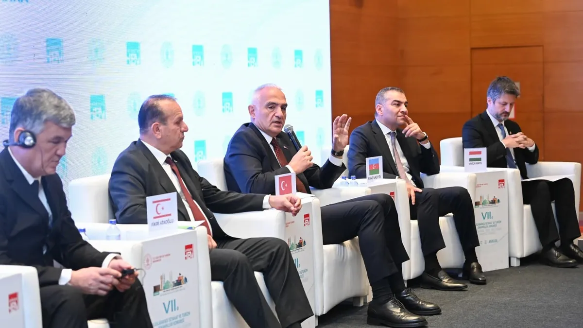 Turizmin kalbi Ankara'da attı! Türk dünyası turizm zirvesinde buluştu