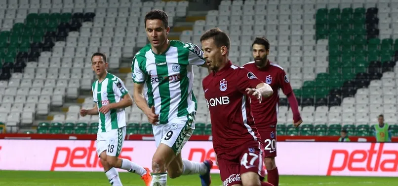 Atiker Konyaspor ve Trabzonspor yenişemedi