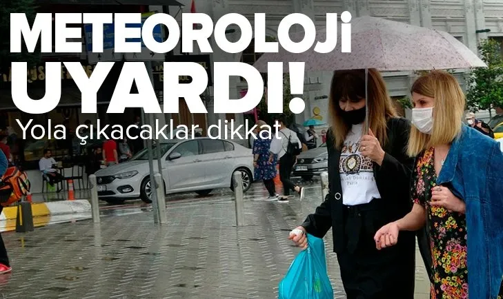 HAVA DURUMU | Meteorolojiden İstanbul için sağanak yağış uyarısı | Yola çıkacaklar dikkat! Bugün hava nasıl olacak? İstanbul Ankara İzmir 8 Haziran 2021