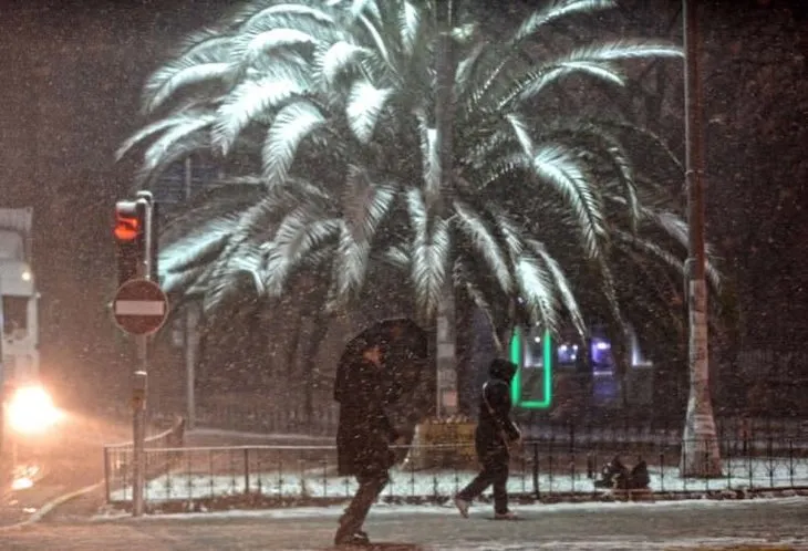 İstanbul’da kar alarmı! İşte kare kare İstanbul...